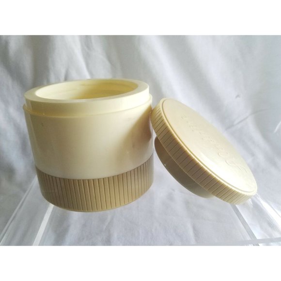 Vintage 70's ALADDIN THERMOS INSULATED MODEL #7000 Freezer Lid Beige Hot or Cold - Picture 1 of 6